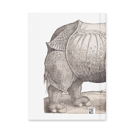 Animal Kingdom! The Rhinoceros by Albrecht Dürer Hardcover journal matte